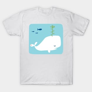 sprouting whale T-Shirt